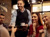 Bedienend personeel restaurant